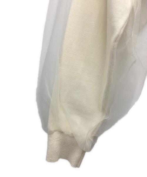 Loungedress（ラウンジドレス）Loungedress (ラウンジドレス) チュールニット ベージュ サイズ:SIZE Freeの古着・服飾アイテム