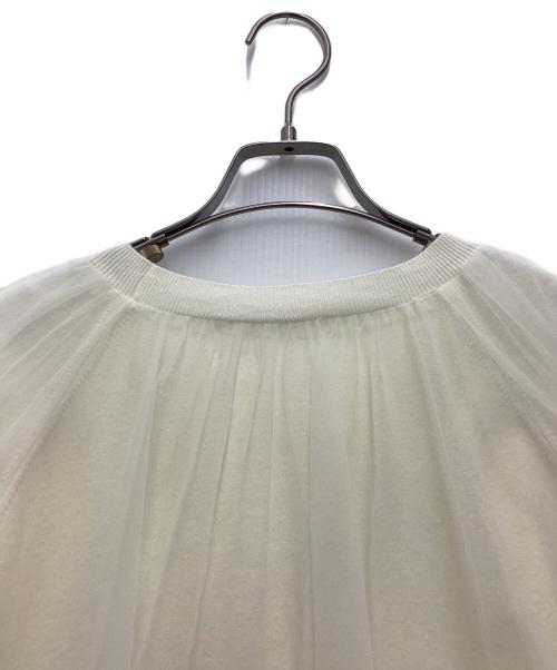 Loungedress（ラウンジドレス）Loungedress (ラウンジドレス) チュールニット ベージュ サイズ:SIZE Freeの古着・服飾アイテム
