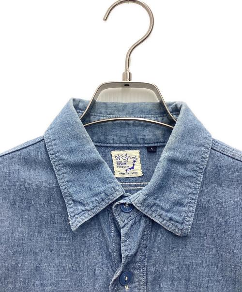 orSlow（オアスロウ）orSlow (オアスロウ) デニムシャツ スカイブルー サイズ:SIZE 1の古着・服飾アイテム