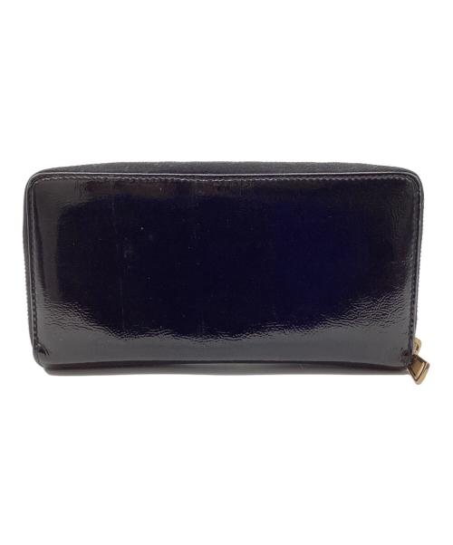 Yves Saint Laurent（イヴサンローラン）Yves Saint Laurent (イヴサンローラン) 長財布 Yメール ブラックの古着・服飾アイテム