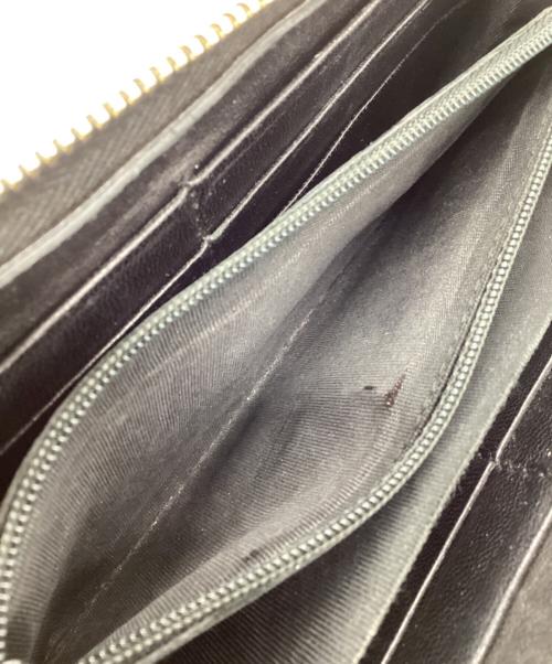 Yves Saint Laurent（イヴサンローラン）Yves Saint Laurent (イヴサンローラン) 長財布 Yメール ブラックの古着・服飾アイテム