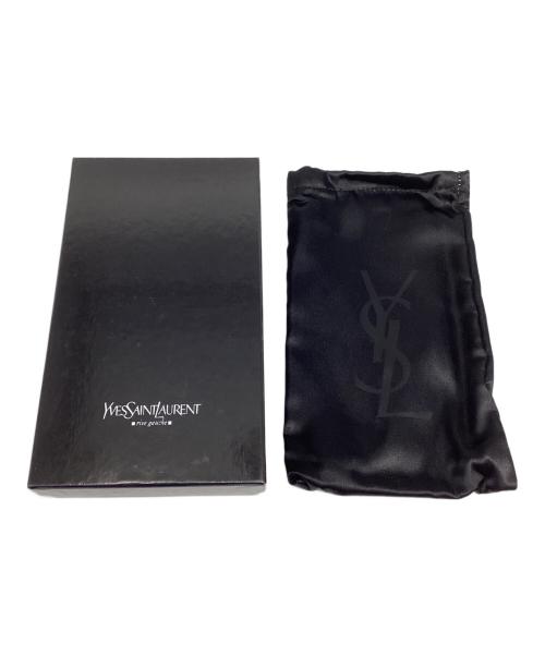 Yves Saint Laurent（イヴサンローラン）Yves Saint Laurent (イヴサンローラン) 長財布 Yメール ブラックの古着・服飾アイテム