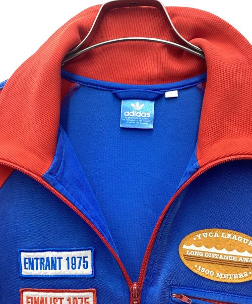 adidas（アディダス）adidas (アディダス) トラックジャケット ブルー×レッド サイズ:SIZE Lの古着・服飾アイテム