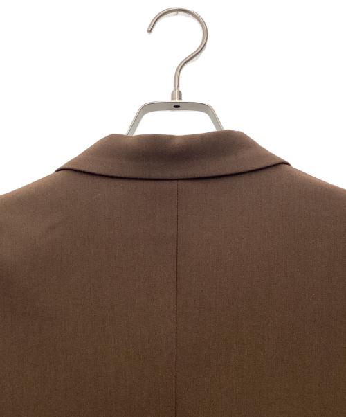 simpleproject（シンプルプロジェクト）simpleproject (シンプルプロジェクト) テーラードジャケット ブラウン サイズ:SIZE XLの古着・服飾アイテム