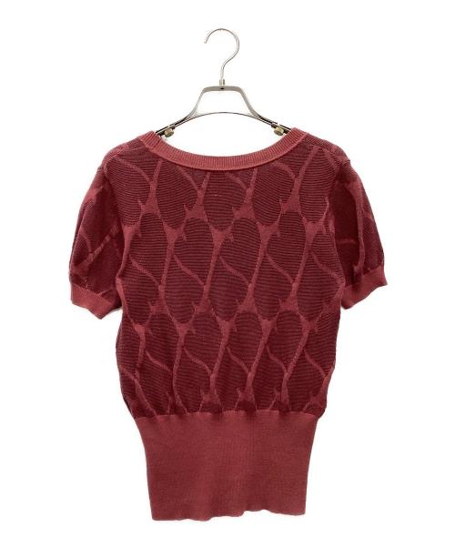 Vivienne Westwood RED LABEL（ヴィヴィアンウエストウッドレッドレーベル）Vivienne Westwood RED LABEL (ヴィヴィアンウエストウッドレッドレーベル) 半袖カットソー レッド サイズ:SIZE 2の古着・服飾アイテム