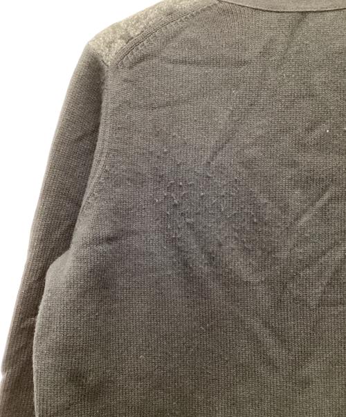COACH（コーチ）COACH (コーチ) シグネチャーニットカーディガン ブラック サイズ:SIZE Mの古着・服飾アイテム