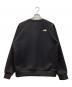 THE NORTH FACE (ザ ノース フェイス) クルーネックスウェット ブラック サイズ:SIZE XL：8000円