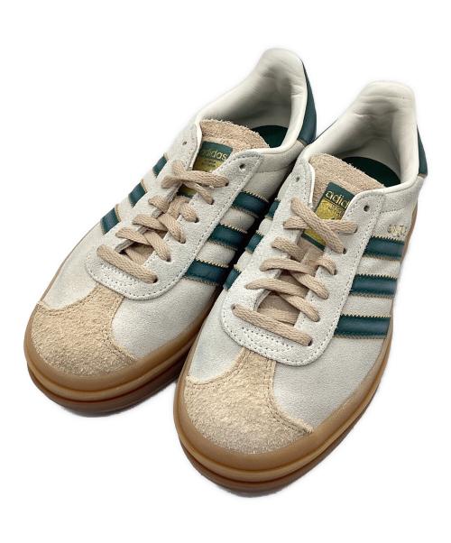 adidas（アディダス）adidas (アディダス) ローカットスニーカー グリーン×ホワイト サイズ:SIZE 23cmの古着・服飾アイテム