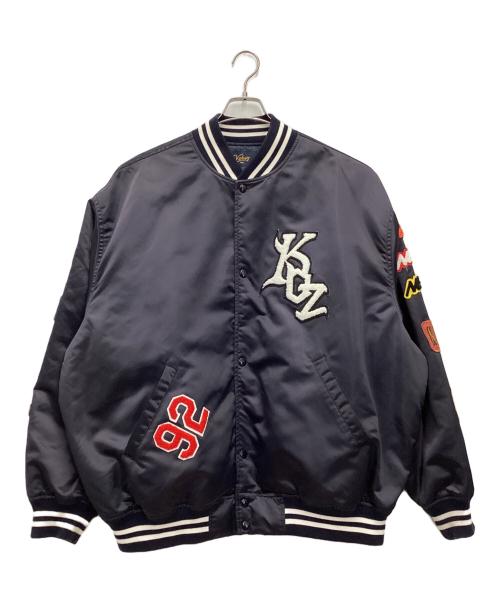 FREAK'S STORE（フリークスストア）FREAK'S STORE (フリークスストア) KEBOZ (ケボズ) スタジャン ネイビー サイズ:SIZE XLの古着・服飾アイテム