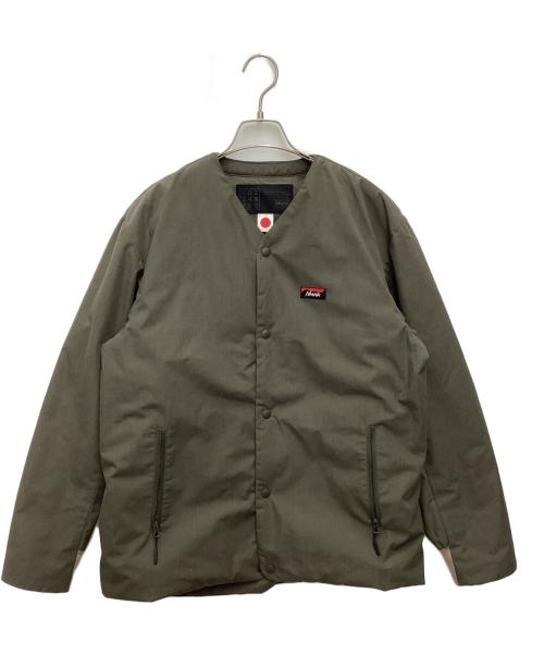 NANGA（ナンガ）NANGA (ナンガ) ヒノックカーディガン ダウンジャケット 滋賀ダウン オリーブ サイズ:SIZE Sの古着・服飾アイテム