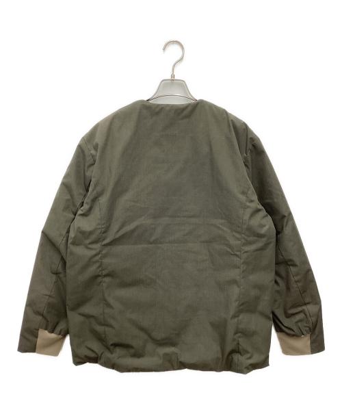 NANGA（ナンガ）NANGA (ナンガ) ヒノックカーディガン ダウンジャケット 滋賀ダウン オリーブ サイズ:SIZE Sの古着・服飾アイテム
