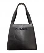 CHANELシャネル）の古着「ハンドバッグ」｜ブラック