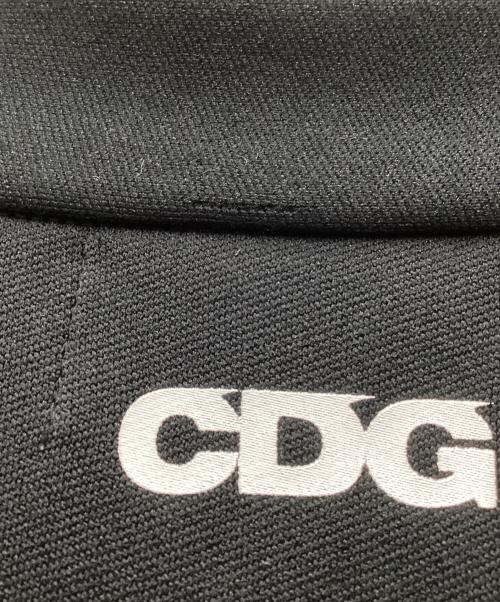 CDG（シーディージー）CDG (シーディージー) ポリエステルジャージーチャイナジャケット ブラック サイズ:SIZE XLの古着・服飾アイテム