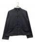 CDG（シーディージー）の古着「ポリエステルジャージーチャイナジャケット」｜ブラック