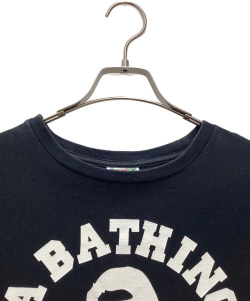 A BATHING APE（アベイシングエイプ）A BATHING APE (アベイシングエイプ) 半袖カットソー ブラック サイズ:SIZE Mの古着・服飾アイテム