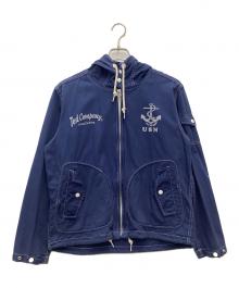 TED COMPANY（テッドカンパニー）の古着「2014シャツパーカ ジップパーカー」｜ネイビー