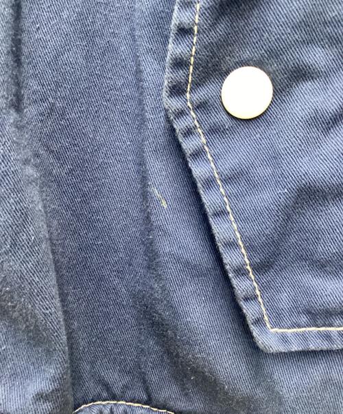 TED COMPANY（テッドカンパニー）TED COMPANY (テッドカンパニー) 2014シャツパーカ ジップパーカー ネイビー サイズ:SIZE Mの古着・服飾アイテム