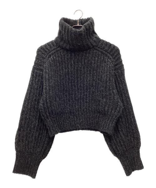 TODAYFUL（トゥデイフル）TODAYFUL (トゥデイフル) Volume Turtle 厚手ニット 23AW ブラック サイズ:SIZE Freeの古着・服飾アイテム