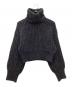 TODAYFUL（トゥデイフル）の古着「Volume Turtle 厚手ニット 23AW」｜ブラック