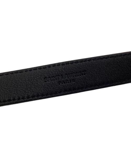Saint Laurent Paris（サンローランパリ）Saint Laurent Paris (サンローランパリ) レザーベルト ブラウンの古着・服飾アイテム