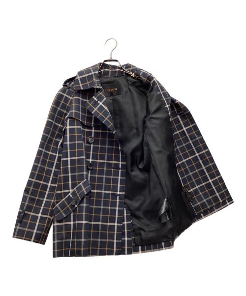 COACH（コーチ）COACH (コーチ) トレンチコート ブラウン サイズ:SIZE XXSの古着・服飾アイテム