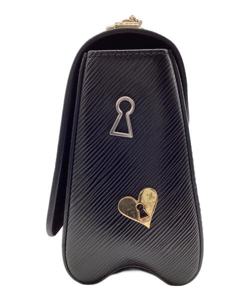 LOUIS VUITTON（ルイ ヴィトン）LOUIS VUITTON (ルイ ヴィトン) ツイストMMラブロック ショルダーバッグ エピ ノワールの古着・服飾アイテム