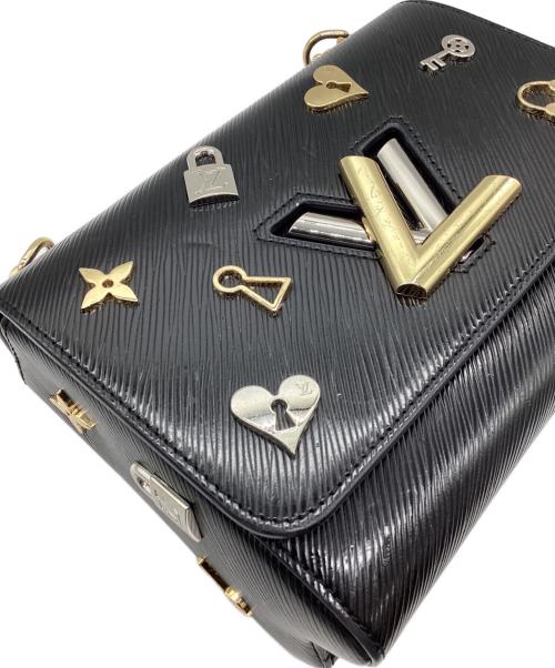 LOUIS VUITTON（ルイ ヴィトン）LOUIS VUITTON (ルイ ヴィトン) ツイストMMラブロック ショルダーバッグ エピ ノワールの古着・服飾アイテム