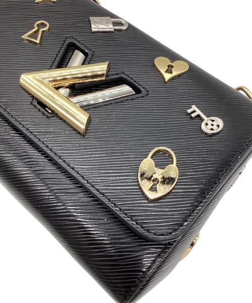 LOUIS VUITTON（ルイ ヴィトン）LOUIS VUITTON (ルイ ヴィトン) ツイストMMラブロック ショルダーバッグ エピ ノワールの古着・服飾アイテム