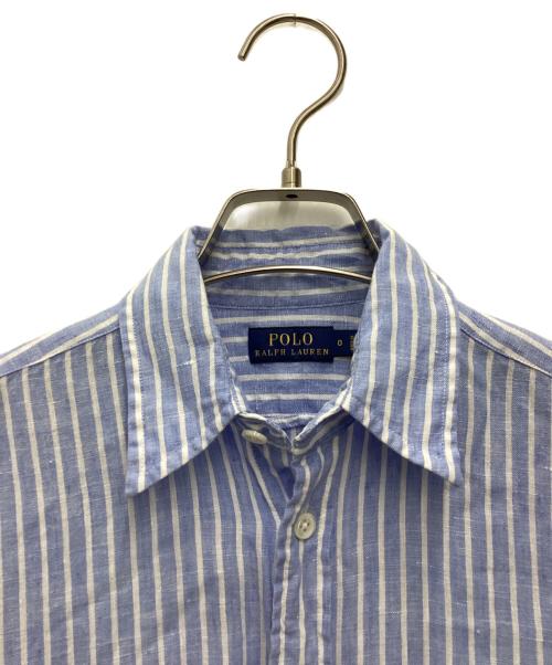 POLO RALPH LAUREN（ポロ・ラルフローレン）POLO RALPH LAUREN (ポロ・ラルフローレン) 長袖ワンピース スカイブルー サイズ:SIZE 0の古着・服飾アイテム