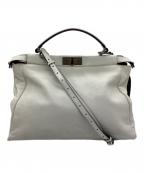 ）の古着「ピーカブー ラージ トートバッグ」｜ホワイト