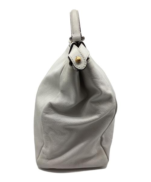 FENDI（フェンディ）FENDI (フェンディ) ピーカブー ラージ トートバッグ ホワイトの古着・服飾アイテム