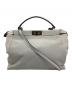 FENDI (フェンディ) ピーカブー ラージ トートバッグ ホワイト：80000円
