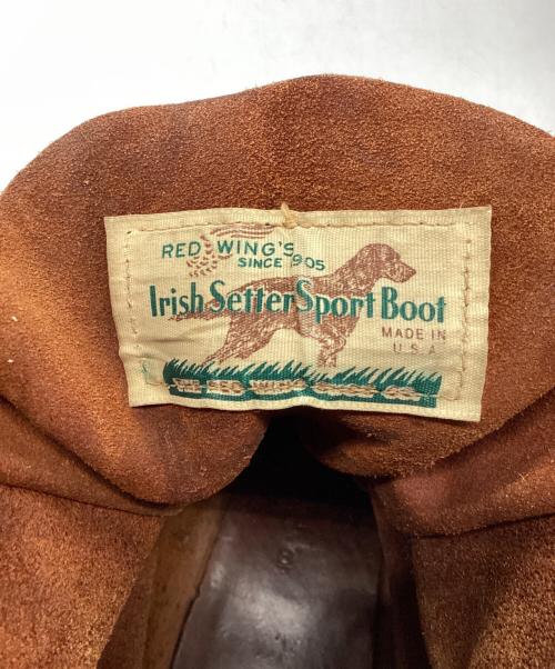 RED WING（レッドウィング）RED WING (レッドウィング) アイリッシュセッター 犬タグ 80s ブラウン サイズ:SIZE 8 1/2の古着・服飾アイテム