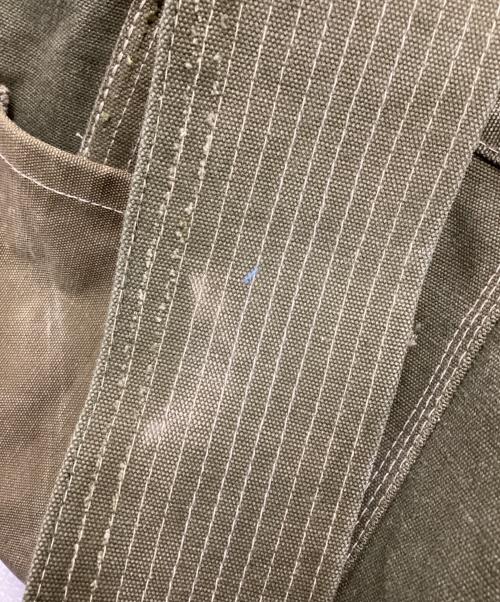 -（-）- (-) ワッペンショルダーバッグ 50s オリーブの古着・服飾アイテム