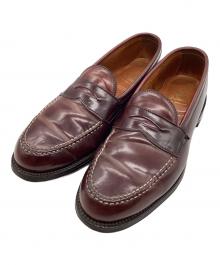 Alden（オールデン）の古着「コインローファー」｜ブラウン