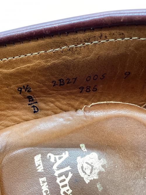 Alden（オールデン）ALDEN (オールデン) コインローファー ブラウン サイズ:SIZE 9 1/2の古着・服飾アイテム