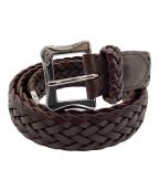 J&M DAVIDSONジェイ＆エム デヴィッドソン）の古着「編み込みベルト」