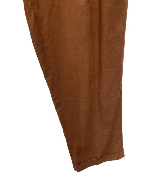 Jeitler（-）Jeitler (-) リネン混パンツ OPTIジップ 70s~80s ブラウン サイズ:SIZE 不明の古着・服飾アイテム