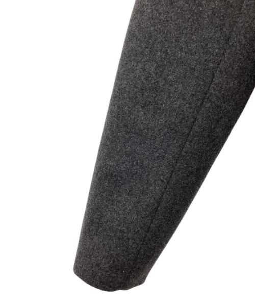 nano・universe（ナノ・ユニバース）nano・universe (ナノ・ユニバース) メルトンステンカラーコート ネイビー サイズ:SIZE Sの古着・服飾アイテム