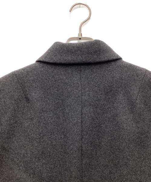 nano・universe（ナノ・ユニバース）nano・universe (ナノ・ユニバース) メルトンステンカラーコート ネイビー サイズ:SIZE Sの古着・服飾アイテム