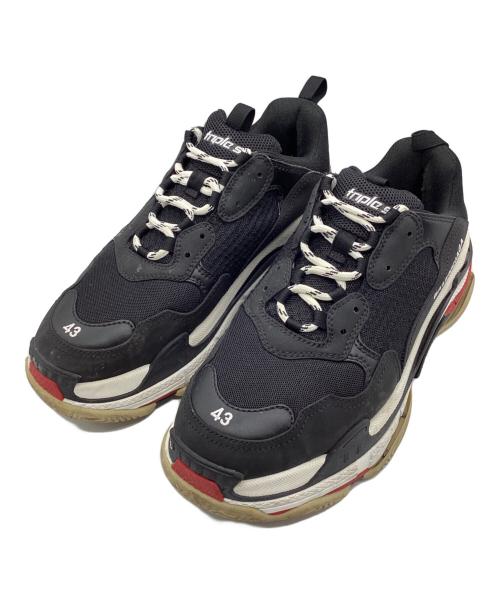 BALENCIAGA（バレンシアガ）BALENCIAGA (バレンシアガ) ローカットスニーカー ブラック サイズ:SIZE 28.5cmの古着・服飾アイテム