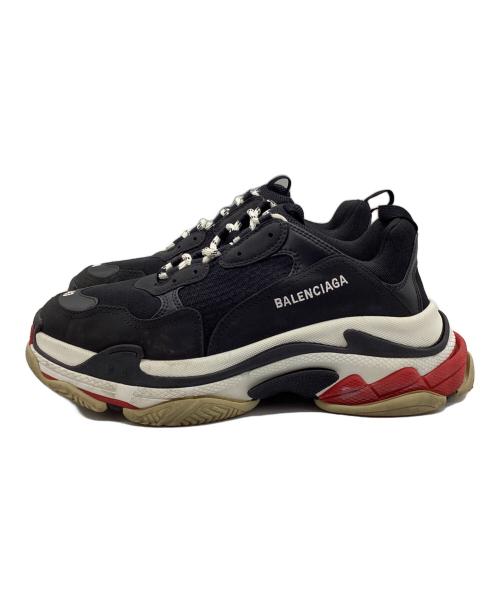 BALENCIAGA（バレンシアガ）BALENCIAGA (バレンシアガ) ローカットスニーカー ブラック サイズ:SIZE 28.5cmの古着・服飾アイテム