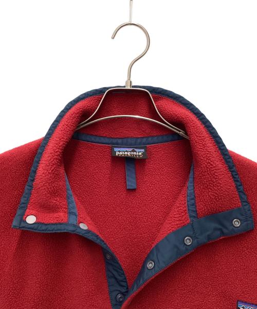 Patagonia（パタゴニア）Patagonia (パタゴニア) スナップT クルーネックスウェット レッド サイズ:SIZE 不明の古着・服飾アイテム