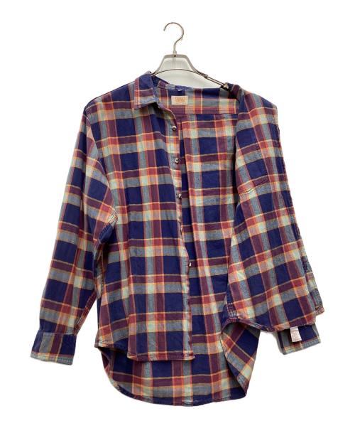 RICA LEWIS（リコルイス）RICA LEWIS (リコルイス) チェックネルシャツ 古着 90~00s マルチカラー サイズ:SIZE 不明の古着・服飾アイテム
