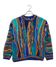 EMAROO AUSTRALIA（エマルーオーストラリア）の古着「3D knit 厚手ニット 90s」｜マルチカラー
