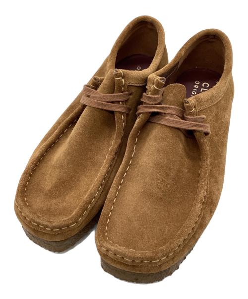CLARKS ORIGINALS（クラークス オリジナルズ）Clarks Originals (クラークス オリジナルズ) ワラビー モカシンシューズ ブラウン サイズ:SIZE 24.5cmの古着・服飾アイテム