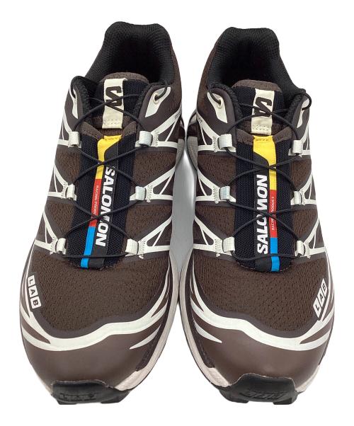 SALOMON（サロモン）SALOMON (サロモン) ランニングシューズ ブラウン サイズ:SIZE 24.5cmの古着・服飾アイテム