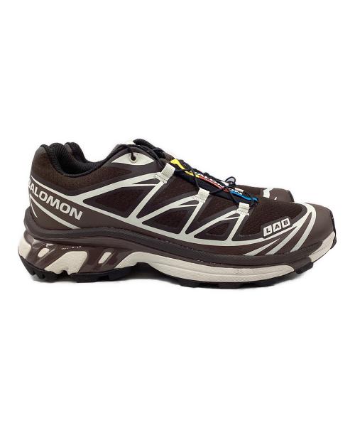 SALOMON（サロモン）SALOMON (サロモン) ランニングシューズ ブラウン サイズ:SIZE 24.5cmの古着・服飾アイテム