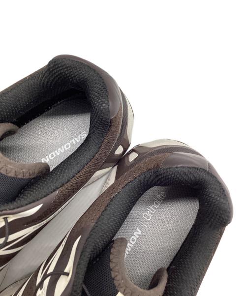 SALOMON（サロモン）SALOMON (サロモン) ランニングシューズ ブラウン サイズ:SIZE 24.5cmの古着・服飾アイテム