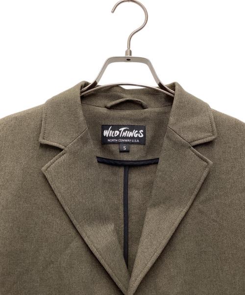 WILD THINGS（ワイルドシングス）WILD THINGS (ワイルドシングス) フルフランジャケット オリーブ サイズ:SIZE Sの古着・服飾アイテム